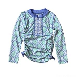 Cabana Life Girls Rash Guard Size 6